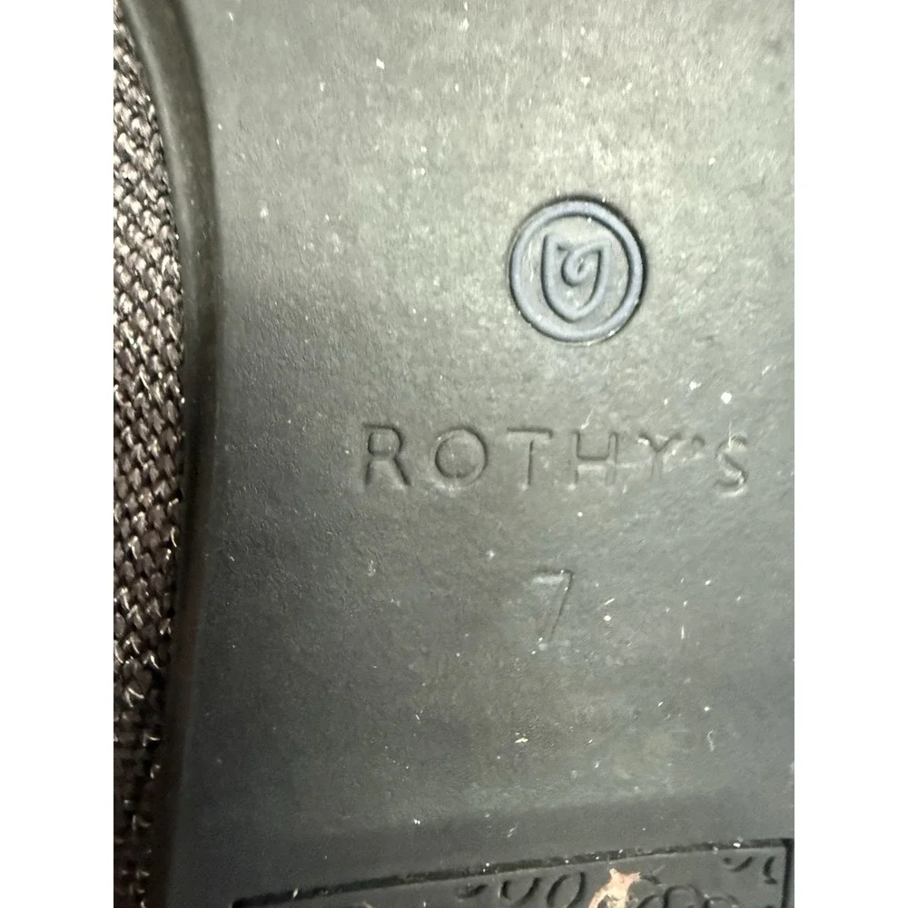 RETIRED Rothy's flats‎ in twilight metallic Size 7 Ballet Flats